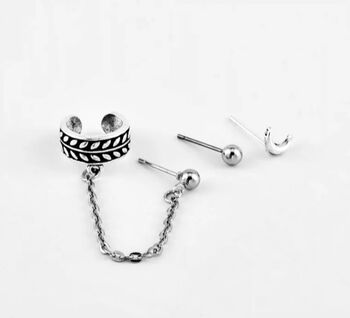 Moon Ear Cuff Set, 2 of 9