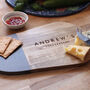 Personalised Wood And Slate Cheese Board, thumbnail 2 of 4