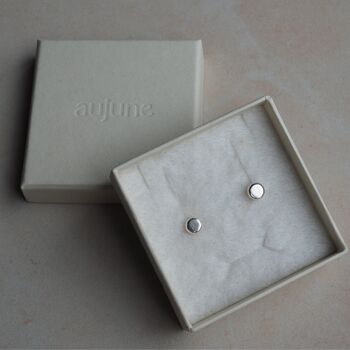 Smooth Statement Stud Earrings, 3 of 6