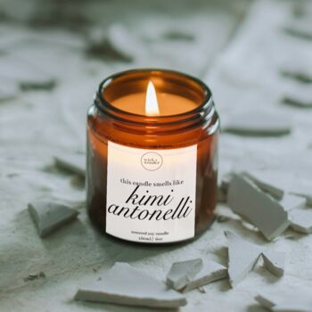 Kimi Antonelli Candle With Matches, Formula One Gifts, 4 of 10