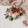 Ruby Dried Flower Bridal Wedding Headpiece, thumbnail 3 of 3