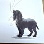 Working Cocker Spaniel Father's Day Card, thumbnail 5 of 7