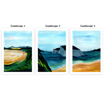 Seascape Painting Set Of Three, 6 of 10
