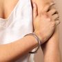 Stainless Steel Chunky Bangle, thumbnail 6 of 7