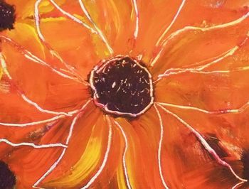 Sunflower Original Acrylic Painting, 4 of 4