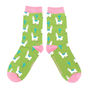 Llama Bamboo Socks, thumbnail 1 of 4
