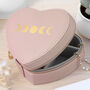 Customisable Moon Phase Pink Heart Jewellery Case, thumbnail 1 of 10