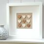 Pottery Anniversary Ceramic Love Hearts Artwork, thumbnail 1 of 7