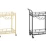 Drinks Trolley Bar Cart Serving Trolley Cart, thumbnail 5 of 5