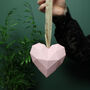 Anniversary 3D Paper Heart Decoration, thumbnail 4 of 6