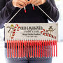 Personalised Candy Cane Countdown Advent Calendar, thumbnail 4 of 5