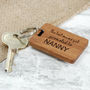 Personalised Only The Best Mums…Keyring, thumbnail 4 of 5
