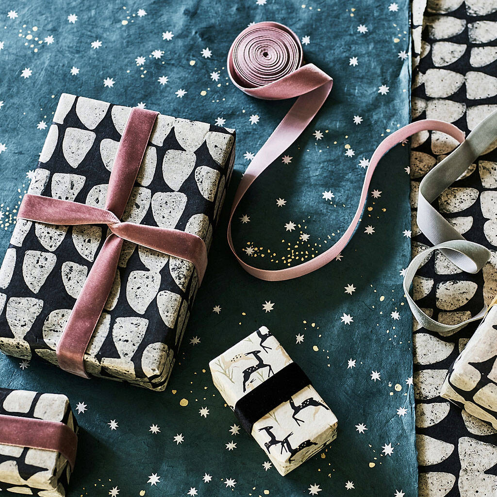 folk wrapping paper by rowen & wren
