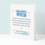 Daddy To Be Birthday Card, thumbnail 1 of 4