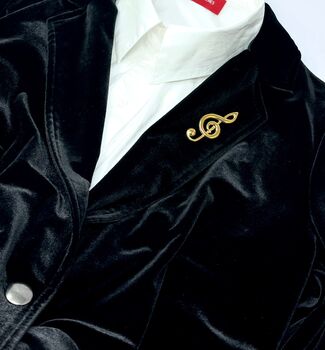 Musical Note Brooch, 6 of 6