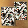 Improbability Of Puffins A6 Greetings Cards, thumbnail 3 of 7