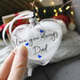Love You Memory Feather Christmas Bauble, thumbnail 4 of 9