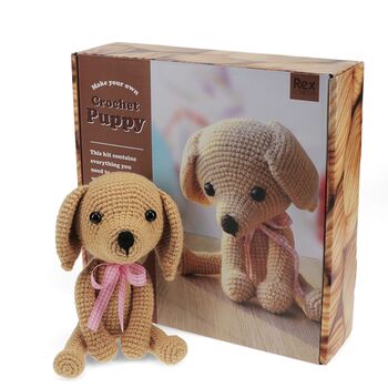 Make Your Own Puppy Crochet Craft Kit, 3 of 4