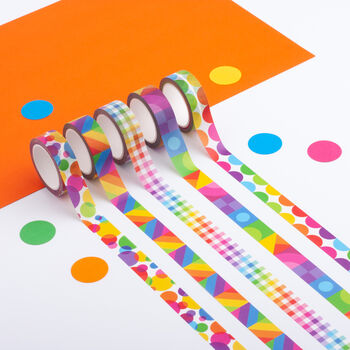 Colourful Circles Washi Tape, 2 of 4
