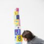 Colourful Alphabet And Numbers Stacking Blocks, thumbnail 3 of 6
