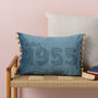 Personalised 70th Birthday Velvet Cushion, thumbnail 10 of 12