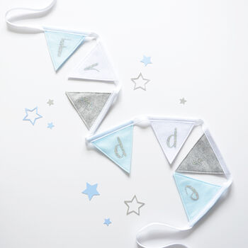 Personalised New Baby Felt Bunting, 11 of 11