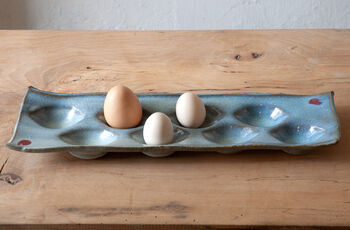 Stoneware Egg Holder, 4 of 6
