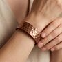 Handmade Hammered Copper Cuff Bracelet, thumbnail 5 of 5