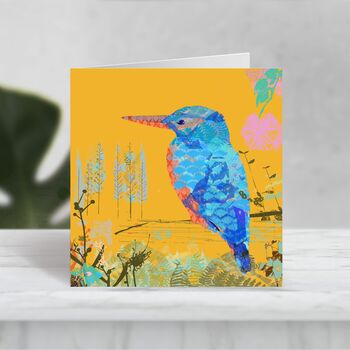 Six Bird Inspired Designs Blank Greeting Cards, 5 of 7