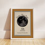 Personalised Moon Phase Date Print New Baby Gift, thumbnail 8 of 11