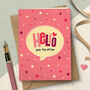 New Baby Card ‘Hello Baby Girl’, thumbnail 2 of 4