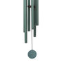 Personalised 30 Inch Aluminium Wind Chime Teal Finish, thumbnail 4 of 11