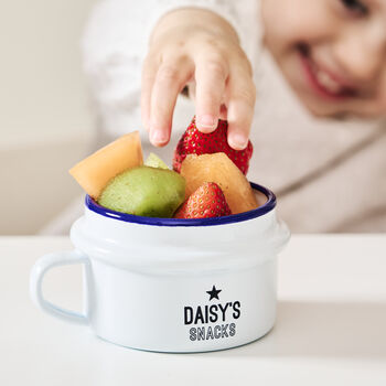 Personalised Al Fresco Garden / Picnic Snack Pot, 2 of 3