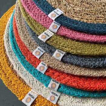 Respiin Natural Seagrass/Jute Tablemat, 12 of 12
