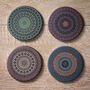 Set Of Four 'Mandala' Coasters, thumbnail 3 of 3