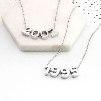 Birth Date Necklace, 2 of 6