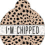 Scruffy Dot Custom ID Dog Tag, thumbnail 1 of 2