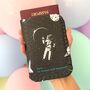 Children's Space Astronaut Passport Holder Personalised, thumbnail 1 of 4