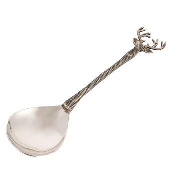 Stag Head Serving Spoon, 2 of 5