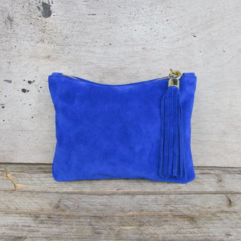 Betsy Mini Suede Clutch, 8 of 11