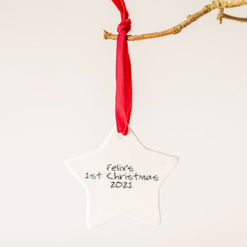 Personalised Christmas Decoration With Child's Drawing, 9 of 12