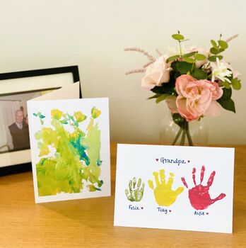 Personalised Greetings Card With Child's Drawing, 5 of 7