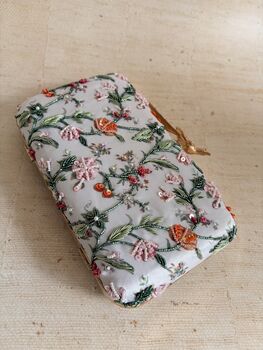 Floral Bird Clasp Clutch Bag, 6 of 12