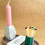 Sustainable Concrete Geometric Candle Stick Holder, thumbnail 5 of 12