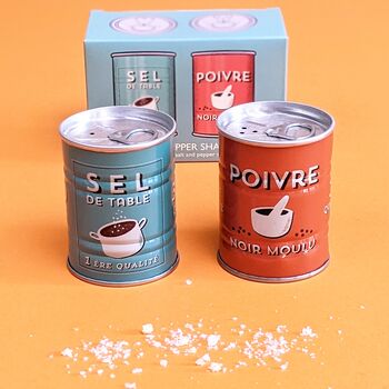 Retro French Salt And Pepper Shakers, 2 of 2