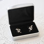 Squirrel Cufflinks In Sterling Silver, thumbnail 3 of 8