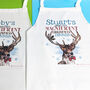 Personalised Christmas Dinner Apron, thumbnail 5 of 5