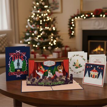 The Buttcracker! Funny Christmas Card With Cheeky 3D Pop Up Nutcracker Scene, 4 of 11