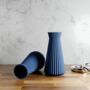 'Haven' Vase In Navy Blue For Dried Flowers, thumbnail 2 of 11