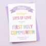 Personalised First Holy Communion Card, thumbnail 3 of 9